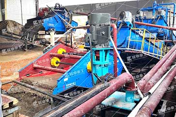 隆中重工尾礦脫水生產(chǎn)線，尾礦脫水振